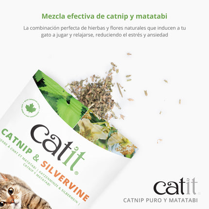Catit Mezcla Catnip y Matatabi Bolsa, 28g
