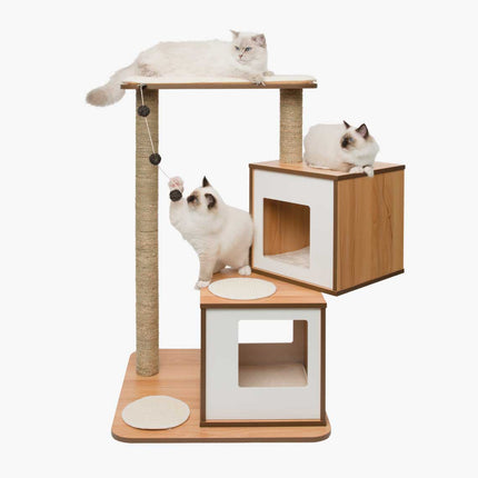 Catit Vesper Doble - Nogal