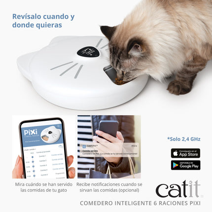 Catit PIXI Comedero Inteligente 6 Raciones