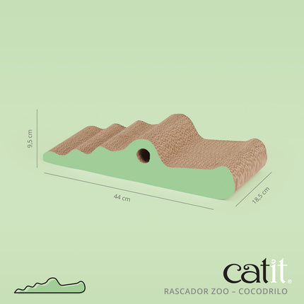 Catit Zoo Rascador Cocodrilo