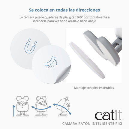 Catit PIXI Cámara Ratón Inteligente