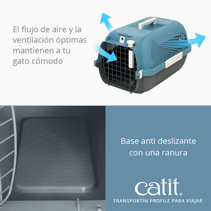 Catit Transportín Profile - S Rojo Cereza