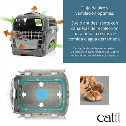 Catit Cabrio Transportín, Cherry