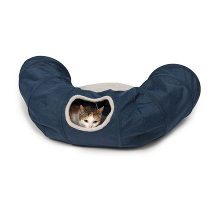 Catit Vesper Túnel con Cama Azul 68x97x28cm