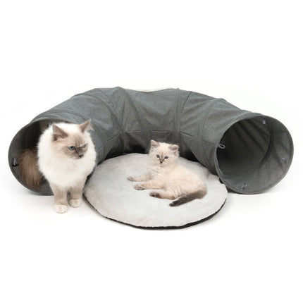 Catit Vesper Túnel con Cama Gris 68x97x28cm
