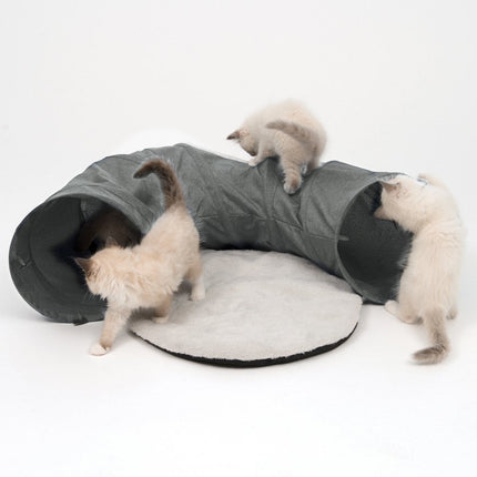 Catit Vesper Túnel con Cama Gris 68x97x28cm
