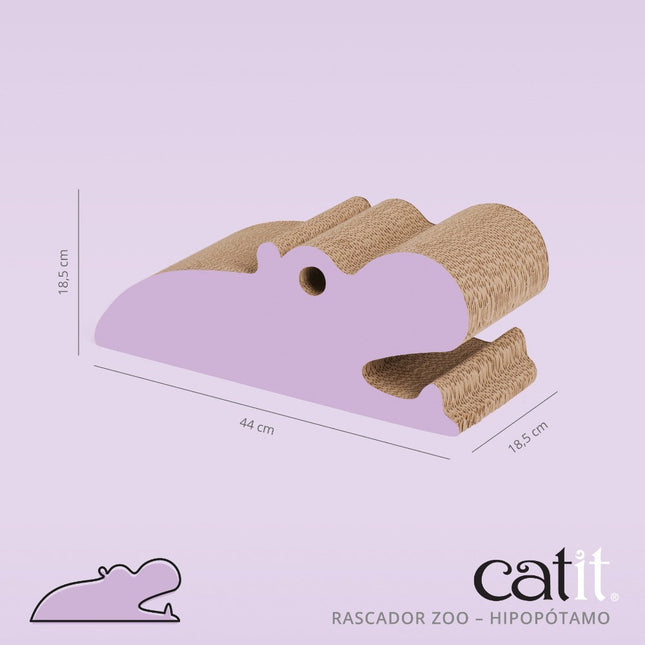 Catit Zoo Rascador Hipopótamo