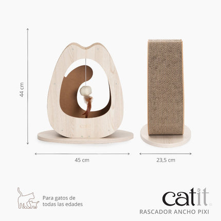 Catit PIXI Rascador, Ancho