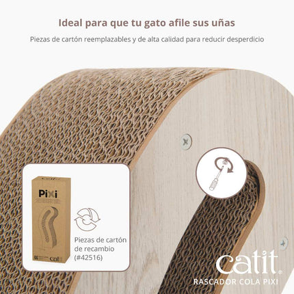 Catit PIXI Cartón Repuesto, Cola
