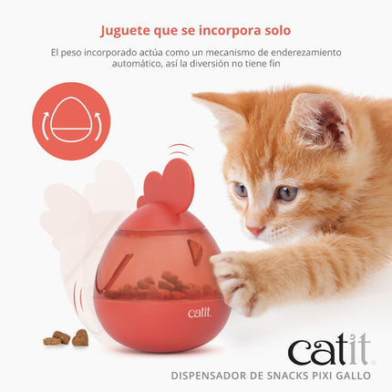 Catit PIXI Dispensador de Snacks, Gallo