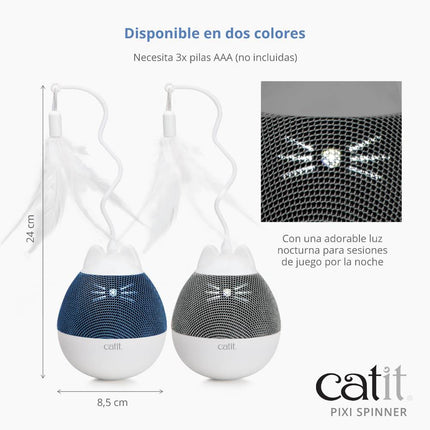 Catit PIXI Spinner, Gris