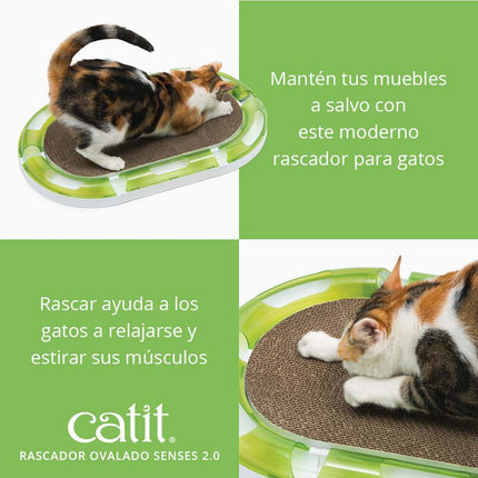 Catit Senses 2.0 Rascador Ovalado