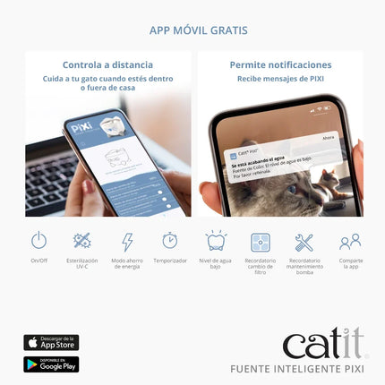 Catit PIXI Fuente Inteligente, 2L