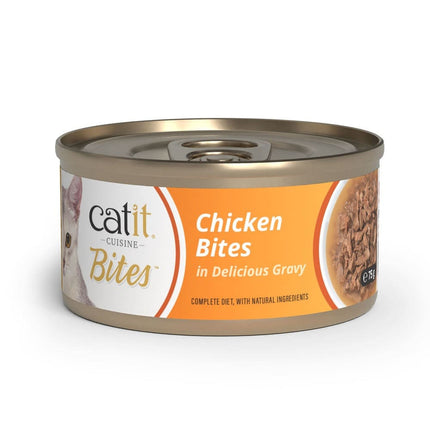 Catit Cuisine Bites de Pollo de 75g (Pack de 12 uds)