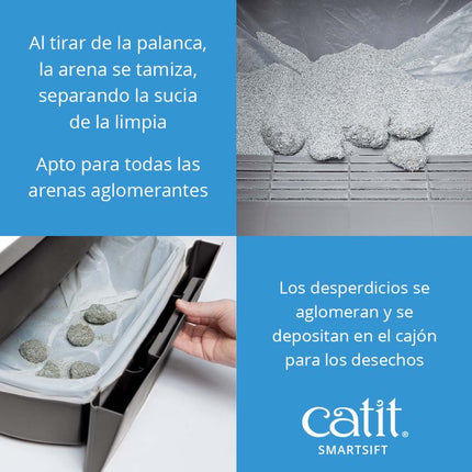 Catit Smartsift Arenero Auto Limpiable