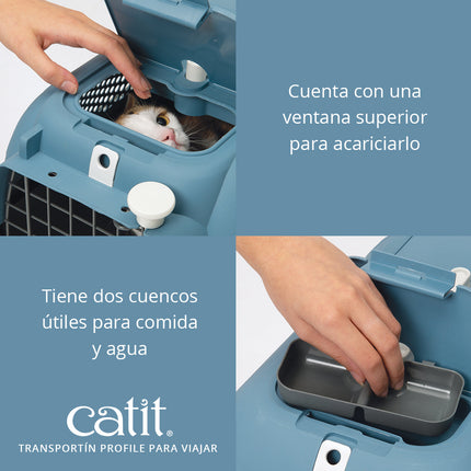 Catit Transportín Profile - S Turquesa