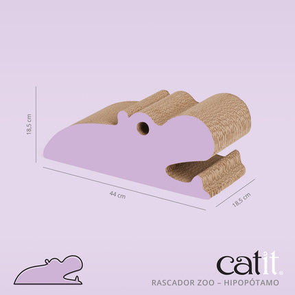 Catit Zoo Rascador Hipopótamo