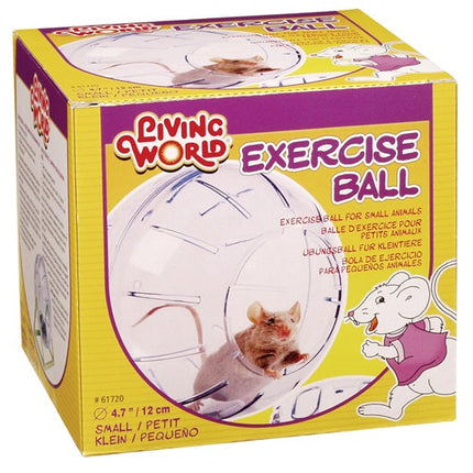 Living World Bola Ejercicio con Base - M