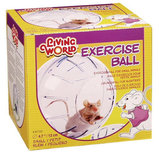 Living World Bola Ejercicio con Base - M