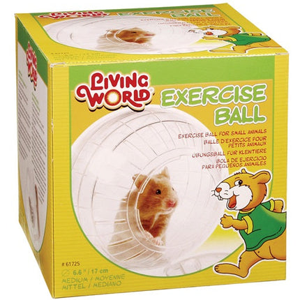 Living World Bola Ejercicio con Base - S