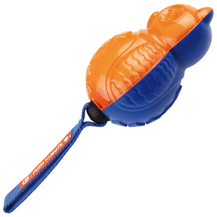 Juguete Push to Mute con forma de búho de GIGWI 28 cm.