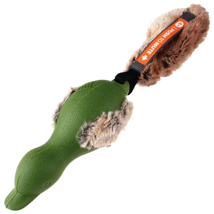 Juguete Push to Mute con forma de pato de GIGWI 28 cm.