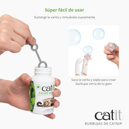 Catit Catnip Burbujas, 142ml