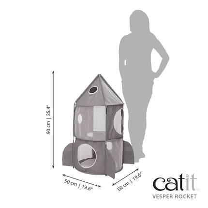 Catit Vesper Rocket - Gris