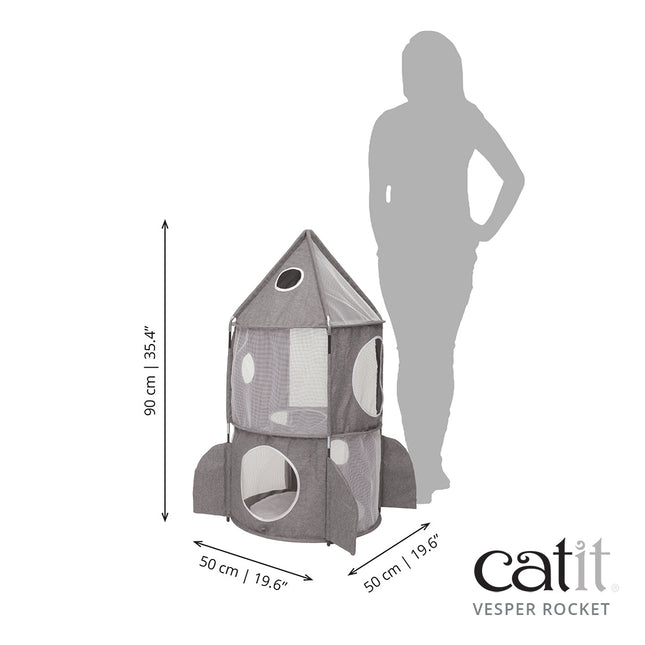 Catit Vesper Rocket - Gris