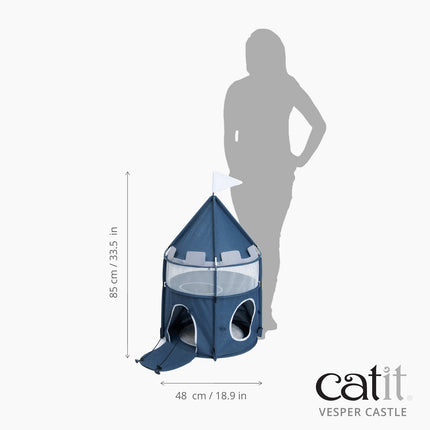 Catit Vesper Castle - Azul