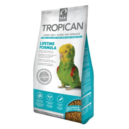 Tropican Mantenimiento Loros - 1,8 kg (Pack de 4 uds)