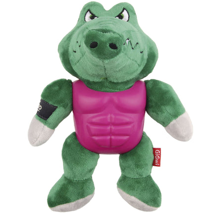 Juguete I’m hero cocodrilo - armadura TPR extra resistente GiGwi
