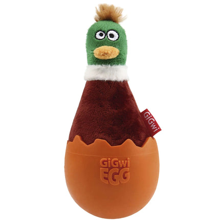 Juguete EGG pato bamboleo - TPR extra resitente GiGwi
