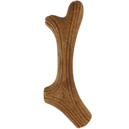 Juguete asta fibra de madera masticable GiGwi 10 cm.