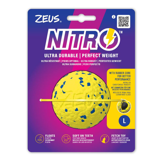 Zeus NitroÙ Bola Lastrada, L, Ø7,6cm