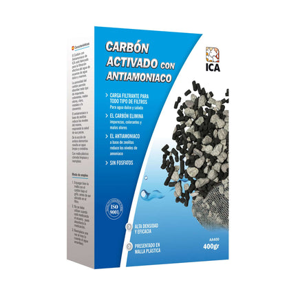 Carbón activado + Zeolita 400 gramos