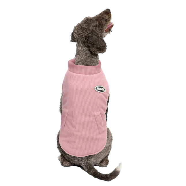 Abrigo liso rosa de ALPHA DOG L