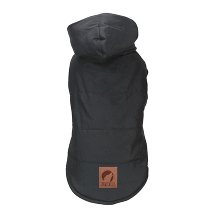 Anorak con capucha negro de ALPHA DOG XL