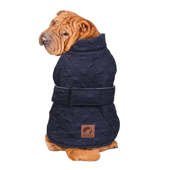 Abrigo London azul de ALPHA DOG S