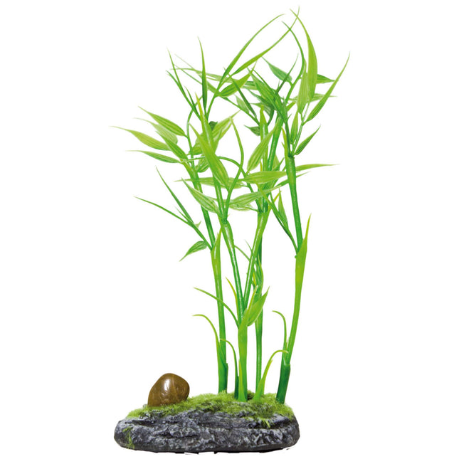 Bambú de AQUATIC PLANTS PLÁSTICO 30 cm.