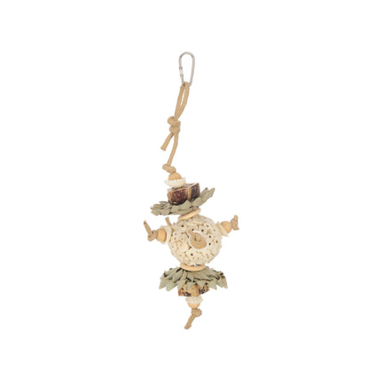 Juguete ballet natural para pájaros 14 cm.