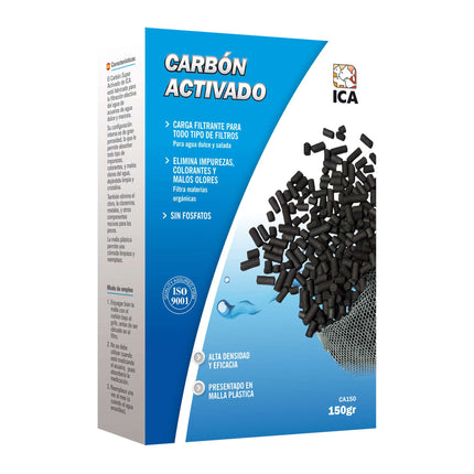 Carbón activado 150 gramos