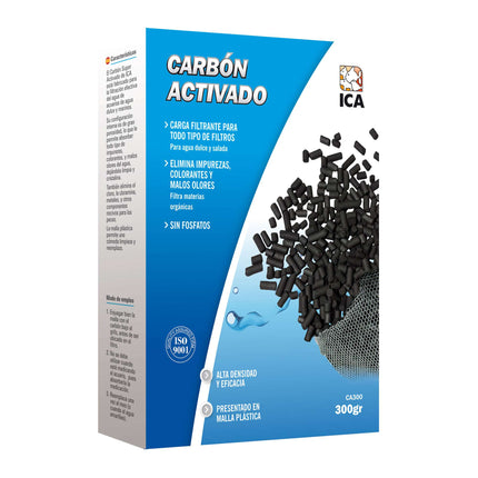 Carbón activado 300 gramos