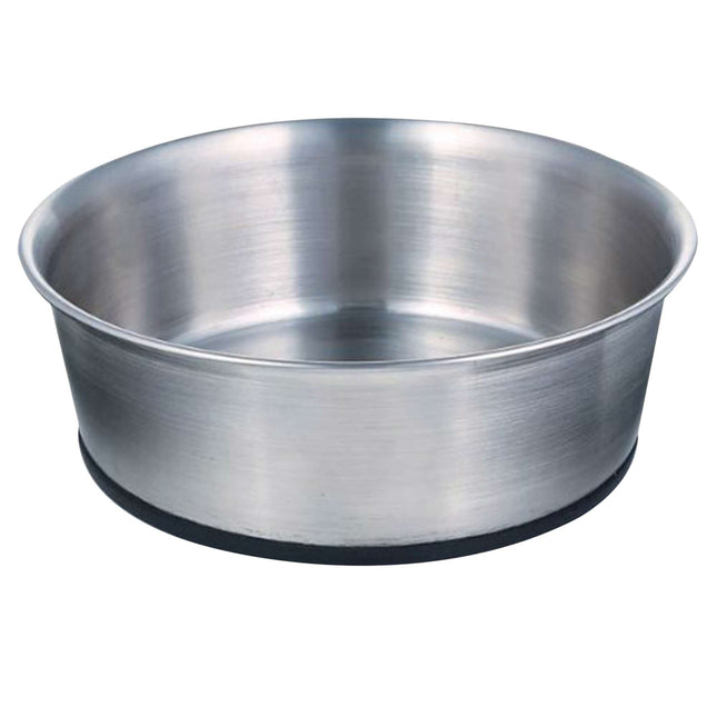 Comedero heavy con base caucho 13 cm.
