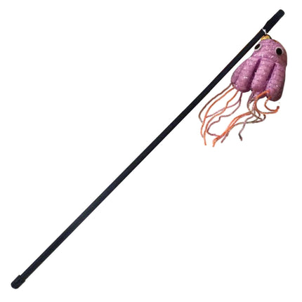 Juguete para gatos con varilla "el pulpito" 46 cm.