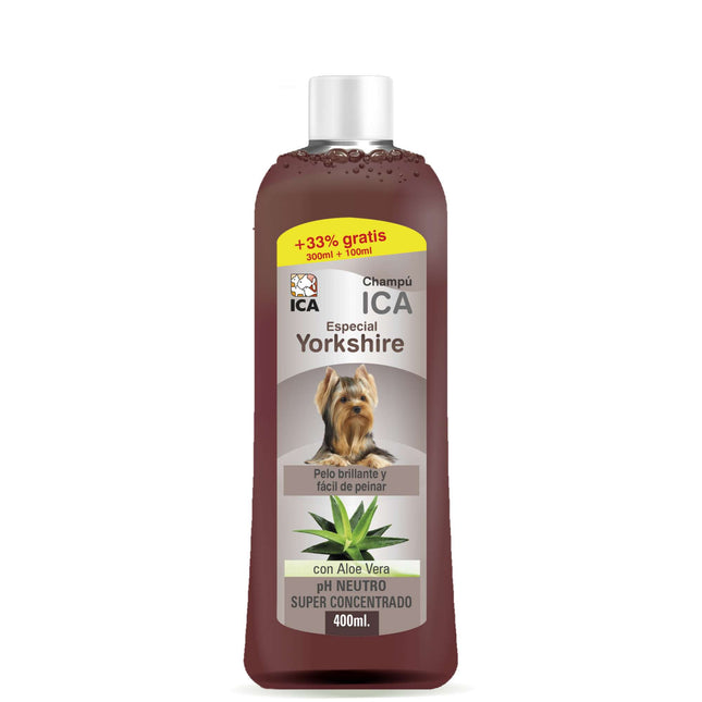 Champú para Yorkshire con Aloe Vera PetSan de 400 ml