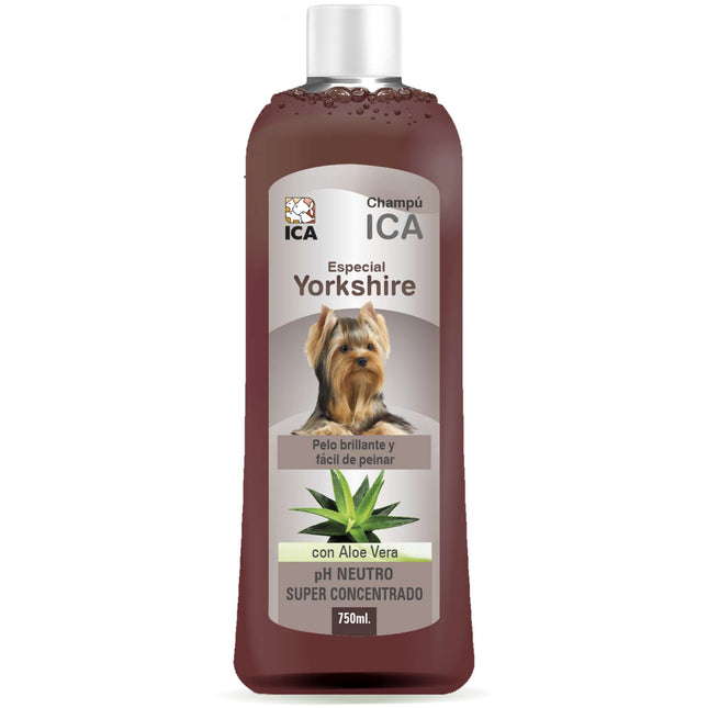 Champú para Yorkshire con Aloe Vera PetSan de 750 ml