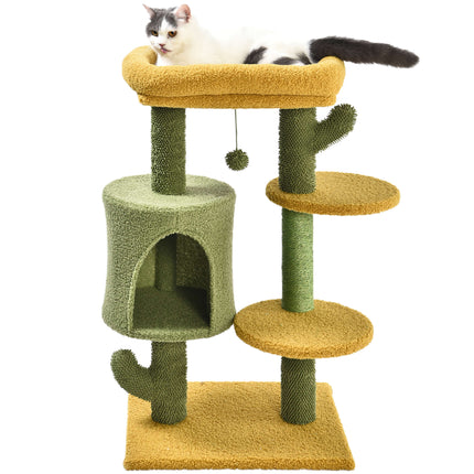 Rascador Cactus con caseta My Garden Premier CAT de 90 cm