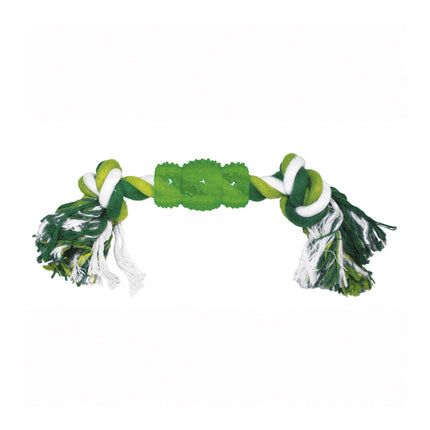 Cuerda dental con aroma a menta y mango rugoso 30 cm.