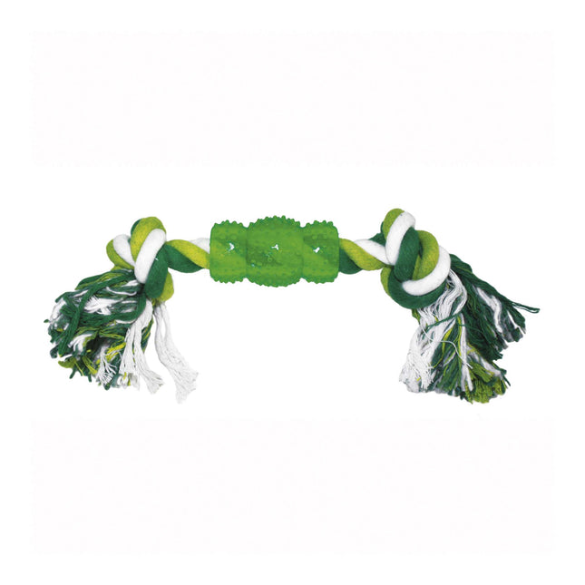 Cuerda dental con aroma a menta y mango rugoso 30 cm.